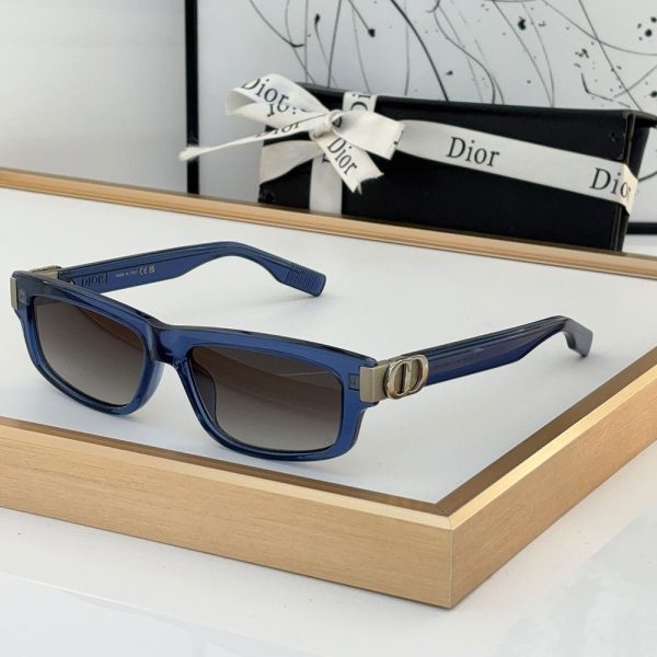 Dior Mirror Leg Stereoscopic Logo Acetate Fibre sunglasses Top quality  (Perfect Replica） - Image 6