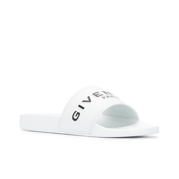 Givenchy Rubber Logo flip-flops Slide Sandal(Replica)