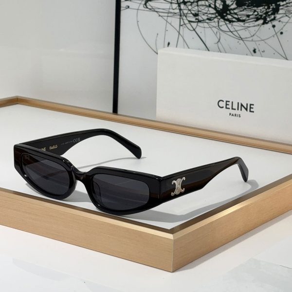 Celine  Patterned Frame  sunglasses Top quality （Replica） - Image 5