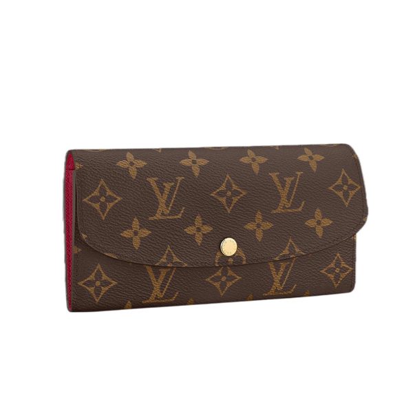 Louis Vuitton LV Emilie Snap On Wallet M61447(Replica)