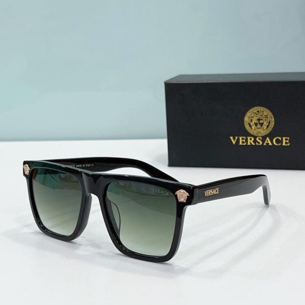 Versace  Frame leg Logo Sunglasses Top Quality（Replica） - Image 3