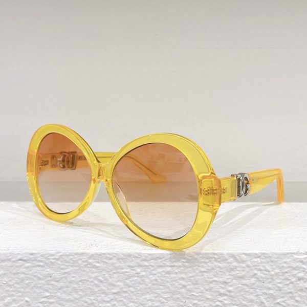 DOLCE & GABBAN DG Mirror leg Hollowed out Logo Sunglasses Top quality (Replica) - Image 6