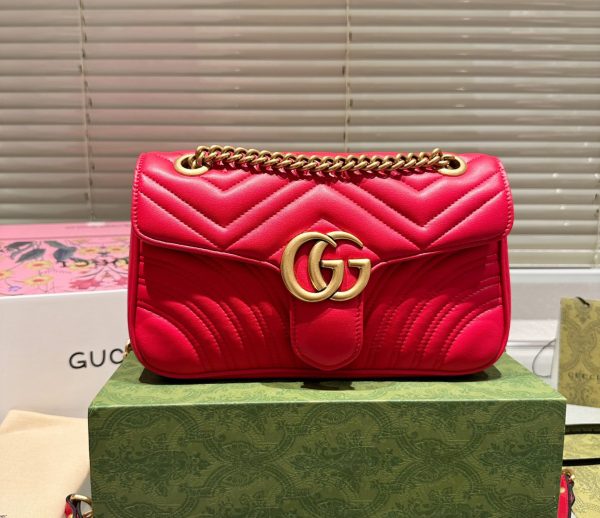 Gucci GG Marmont Small & Mini Shoulder Bag 443497 (Replica) - Image 8