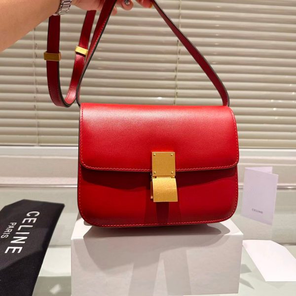 CELINE Liege Calfskin Box Flap Bag(Replica) - Image 5