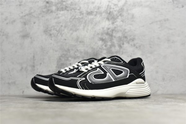 Dior B30 Dad Sneakers Black (1:1 Version) - Image 3