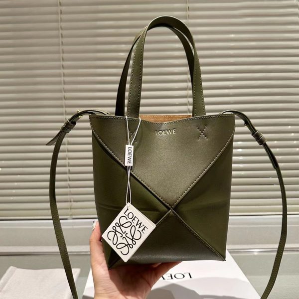 Loewe Puzzle Fold Tote Calfskin(Replica) - Image 2