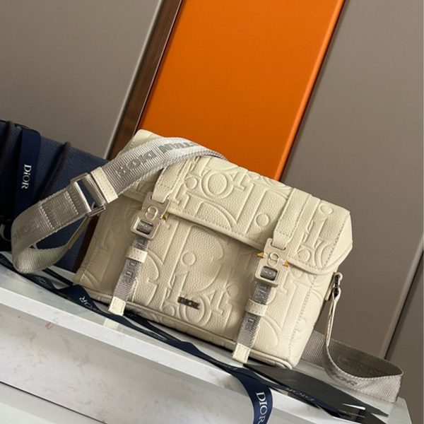 Dior Hit The Road Grained Leather Crossbody Bag (Replica) - Image 2