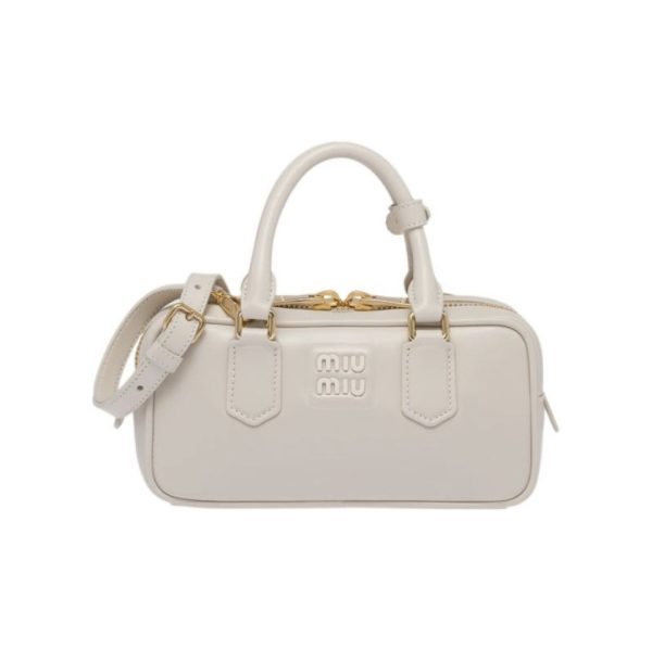 MIU MIU Arcadie Leather Handbag（Replica） - Image 4