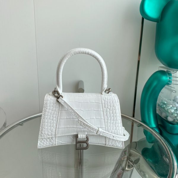 Balenciaga Hourglass Mini&Small Top Handle Bag(Replica) - Image 7