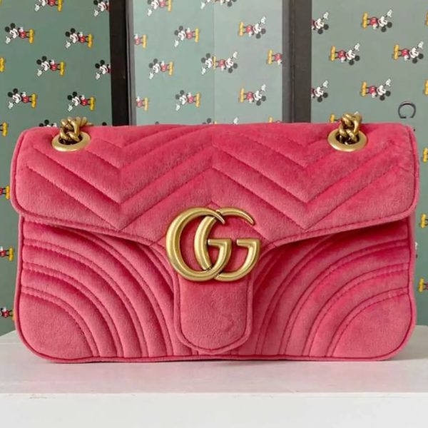 Gucci GG Marmont Velvet Small(Replica) - Image 5