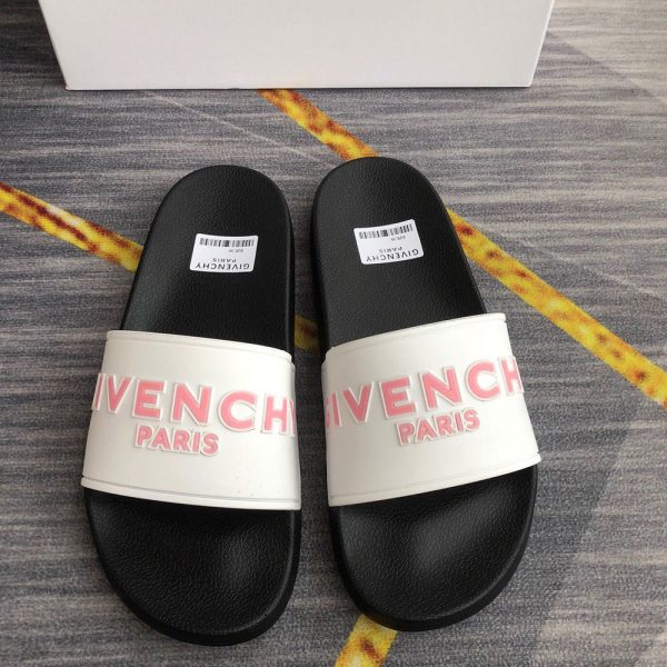 Givenchy Rubber Logo flip-flops Slide Sandal(Replica) - Image 22