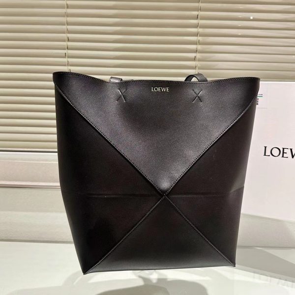 Loewe Puzzle Fold Tote Calfskin(Replica) - Image 7