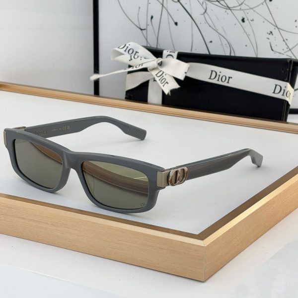 Dior Mirror Leg Stereoscopic Logo Acetate Fibre sunglasses Top quality  (Perfect Replica） - Image 3