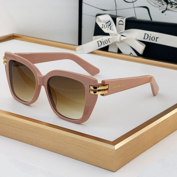 Dior Acetate Fibre Lrregular Lens sunglasses Top quality (Perfect Replica） - Image 5