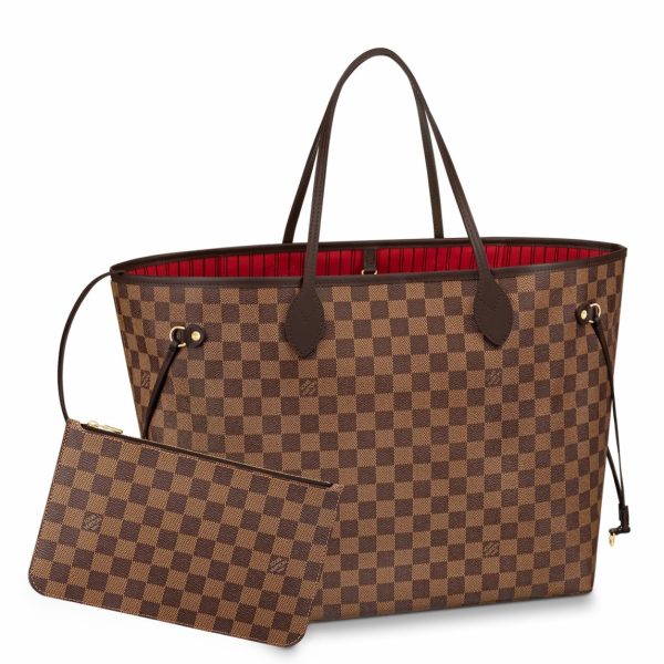 Louis Vuitton LV Neverfull Monogram Damier MM&GM N41357 (Replica)