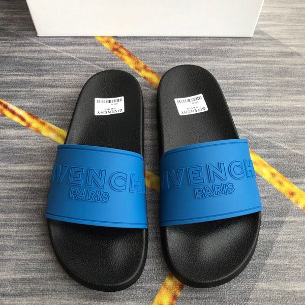 Givenchy Rubber Logo flip-flops Slide Sandal(Replica) - Image 29