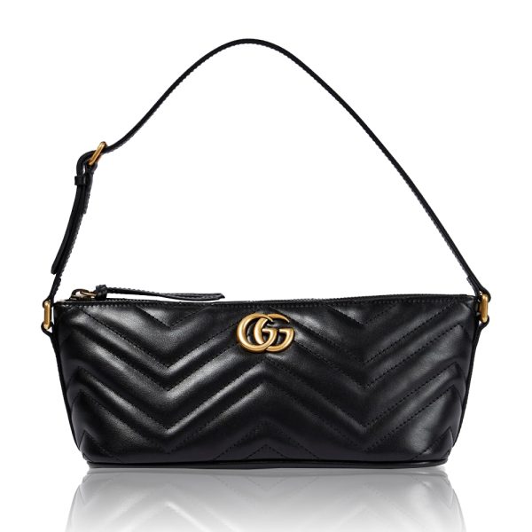 Gucci - GG Marmont Leather Shoulder Bag (Replica)