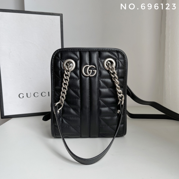 Gucci Marmont Leather Handbags(Replica) - Image 4