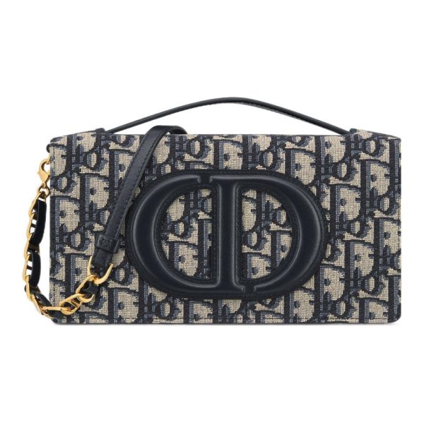 DIOR CD Signature Printed Shoulder Bag (Replica)