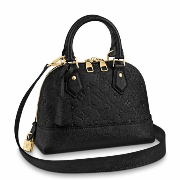 Louis Vuitton LV Alma BB PM Shoulder Bag Monogram Damier Ebene M53152 (Replica) - Image 14