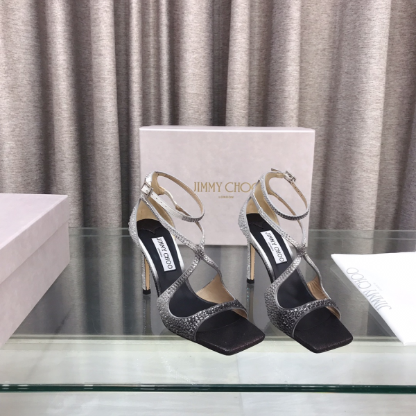 Jimmy Choo  Temperament 6.5 CM Slide Sandal (Replica)