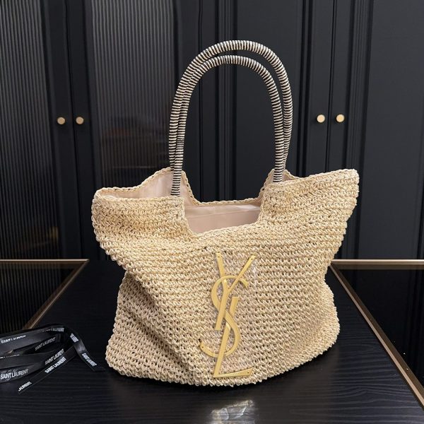 Saint Laurent YSL  Straw Hand Shoulder Bag (Replica)