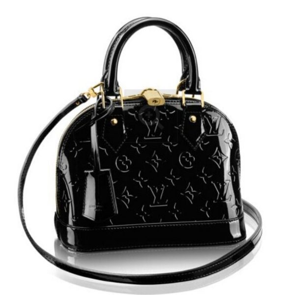 Louis Vuitton LV Alma BB PM Shoulder Bag Monogram Damier Ebene M53152 (Replica) - Image 5