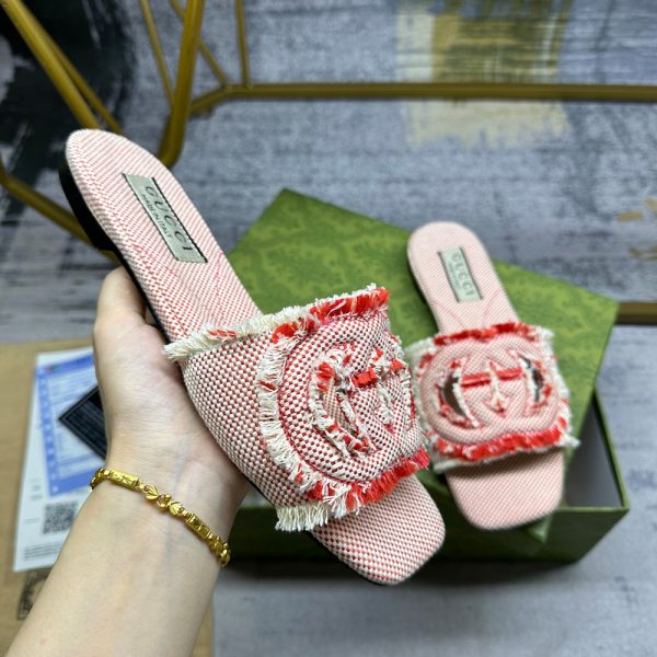 Gucci Knit  slippers (Replica) - Image 5