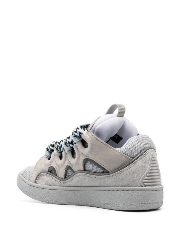 Lanvin LEATHER CURB SNEAKERS(Replica) - Image 3