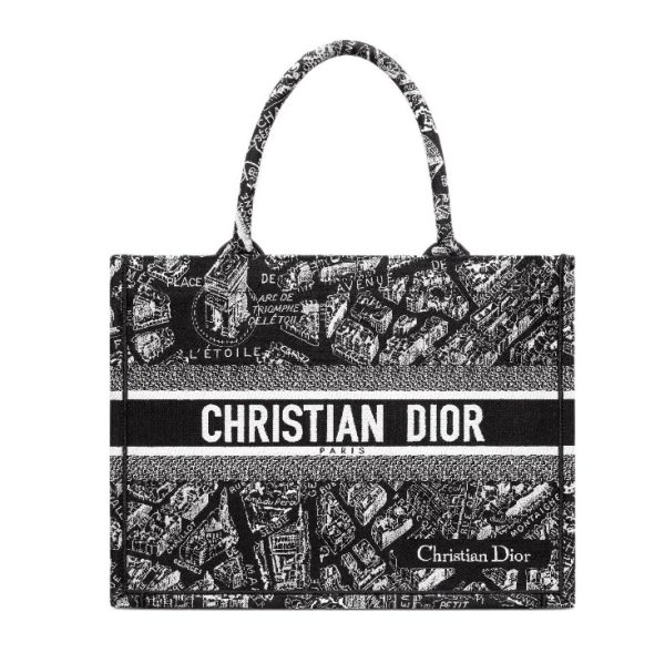 DIOR Book Tote Paris Map Bags(Replica) - Image 2