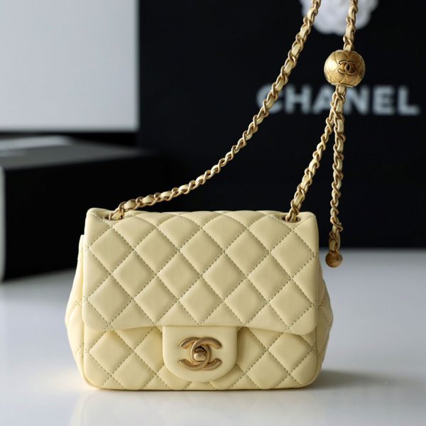 Chanel CF Calfskin Golden Ball 17CM - Image 7