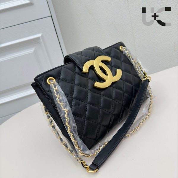 Chanel Vintage large double c     (Replica) - Image 2