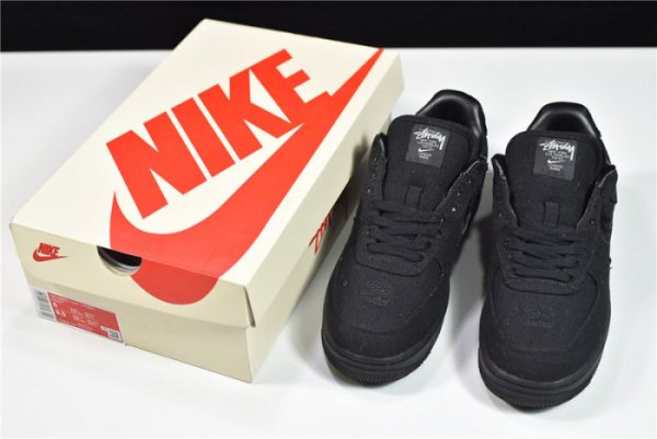 Nike Air Force 1 Low Stussy Black CZ9084-001 - Image 4