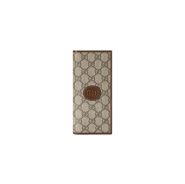 Gucci Unisex GG Long Wallet Interlocking G（Replica）