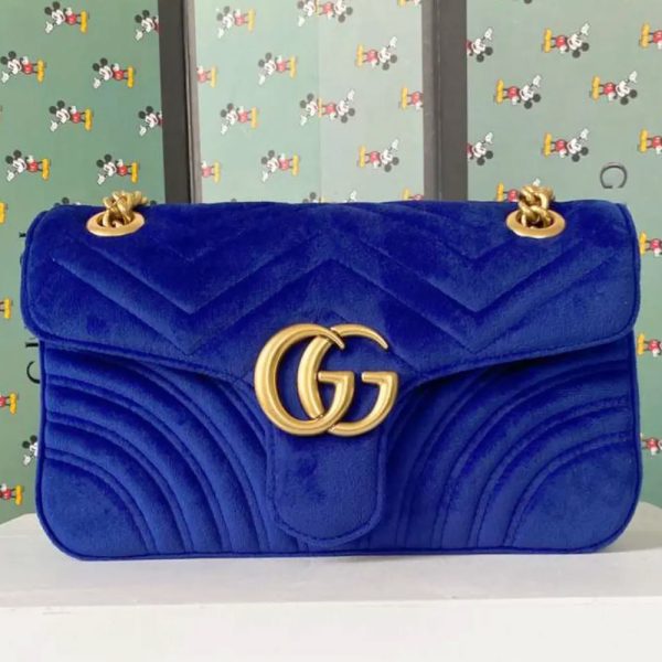 Gucci GG Marmont Velvet Small(Replica) - Image 7