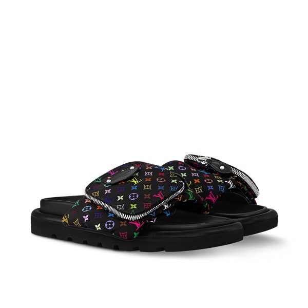 Louis Vuitton x Murakami LV Pool pillow comfort sandals  (Replica)