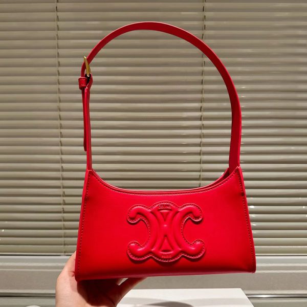 Celine Cuir Triomphe Relief Handbag(Replica) - Image 7