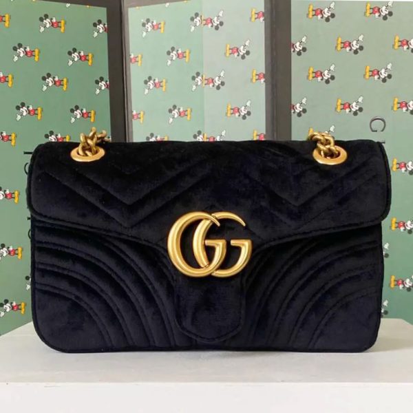 Gucci GG Marmont Velvet Small(Replica) - Image 3