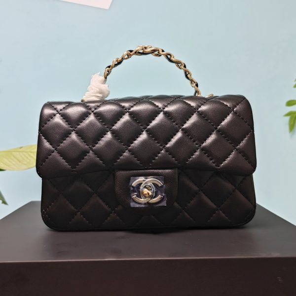 Chanel   bag with handle and flap bags （Replica） - Image 2