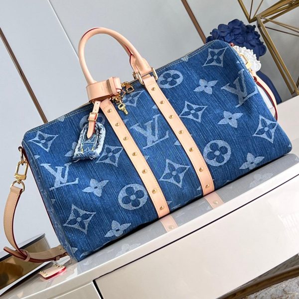 Louis Vuitton LV Keepall Bandoulière 45 M24315 Top quality(Replica) - Image 4