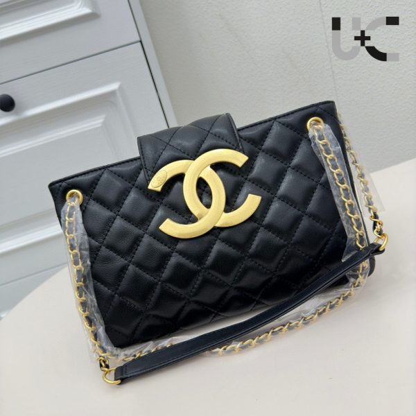 Chanel Vintage large double c     (Replica)