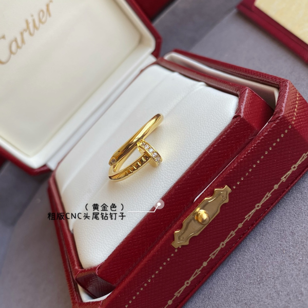 Cartier Tricolor glossy ring