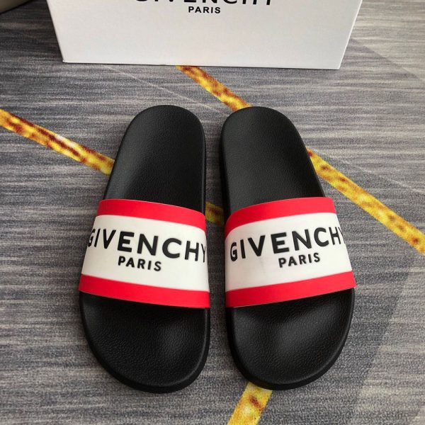 Givenchy Rubber Logo flip-flops Slide Sandal(Replica) - Image 26