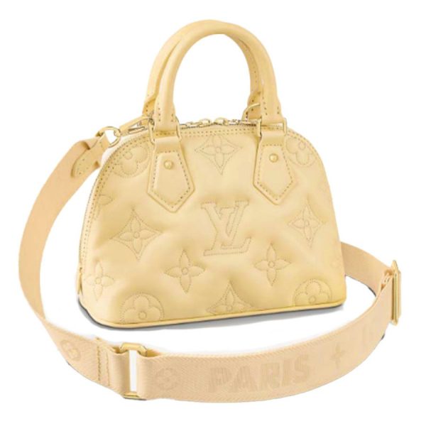 Louis Vuitton LV Alma BB PM Shoulder Bag Monogram Damier Ebene M53152 (Replica) - Image 13