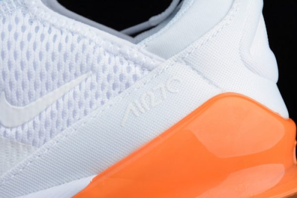 Nike Air Max 270 White Orange black AH8050-102 - Image 10