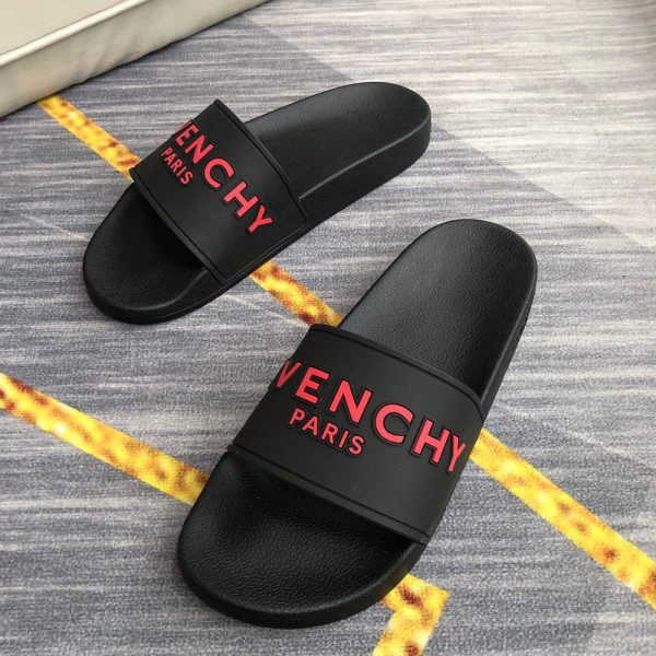 Givenchy Rubber Logo flip-flops Slide Sandal(Replica) - Image 20