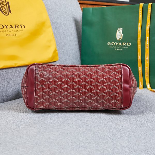 Goyard artois bag burgundy - Image 4