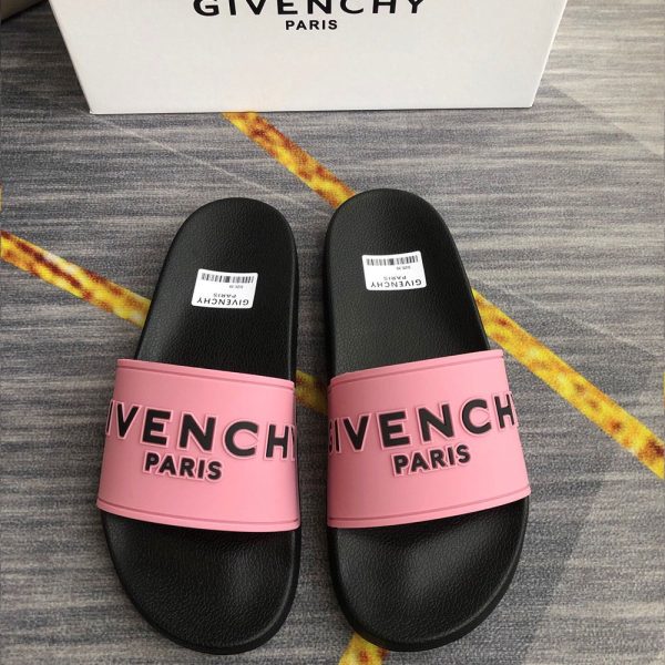 Givenchy Rubber Logo flip-flops Slide Sandal(Replica) - Image 23