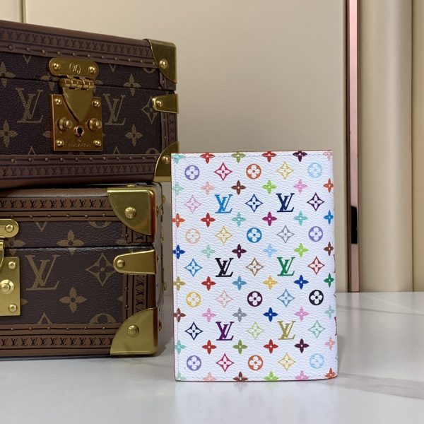 Louis Vuiton LV x TM Monogram Multicolor Emily Notebook Cover MM (Replica) - Image 2