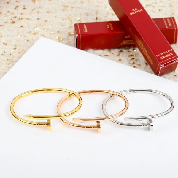 Cartier 3-color JUSTE UN CLOU bracelet